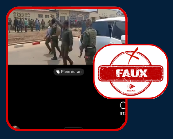 Faux, cette vidéo ne montre pas une rencontre entre Eliezer Ntambwe et l’AFC/M23, mais avec les Wazalendo à Uvira