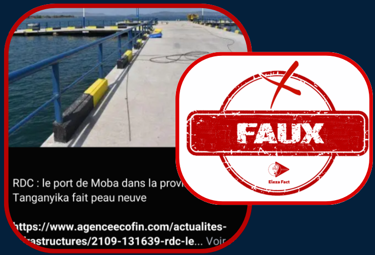 Attention, cette image ne montre pas le port de Moba rénové, mais celui de Kabwe en Tanzanie