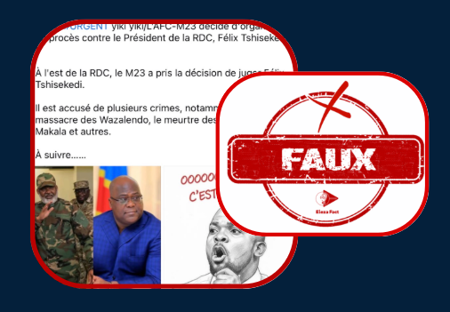 Faux, l’AFC/M23 n’a lancé aucun procès contre Félix Tshisekedi à Goma
