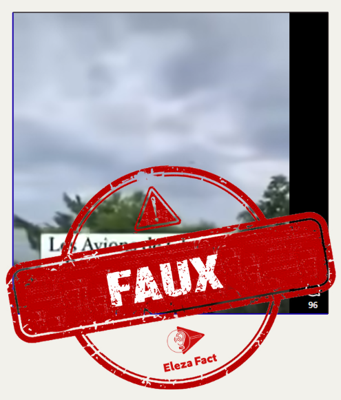 Attention : cette vidéo ne montre pas une brève patrouille de reconnaissance d’un avion de chasse des FARDC à Goma en 2026