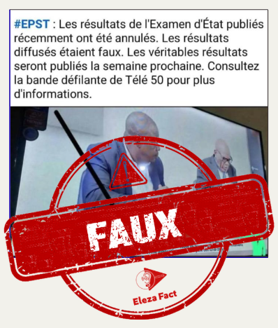 Non, le ministère de l’EDUC-NC n’a pas annulé les résultats de l’Exetat 2026 déjà publiés